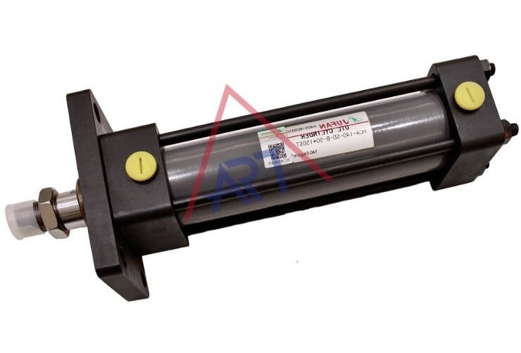 Hizalama Stroku 10mm-20mm Yastık Contası Çift Bağlantı Çubukları Hidrolik Yağ Silindiri Çift Etkili