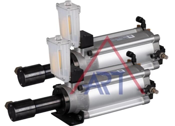 AC110 Gerilim ile Süper Şarjlı Bıçak Punch Pnömatik Silindir 50cc Çift Etkili